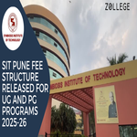 SIT Pune Fee Structure Released For UG And PG Programs 2025